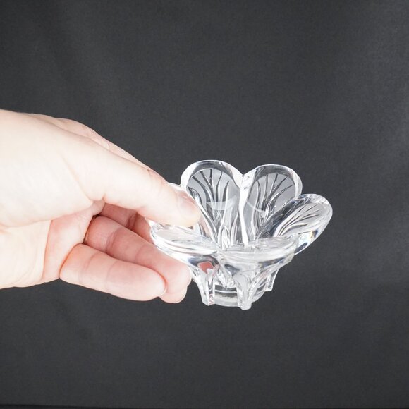 Set of 3 Candle Holders Mixed dArques Crystal and Glass Taper Candle Holder Set - Picture 8 of 16